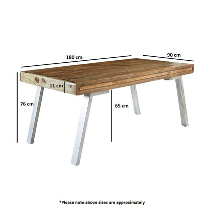 Jodhpur Jewel Large Dining Table With 6 Seater Chair