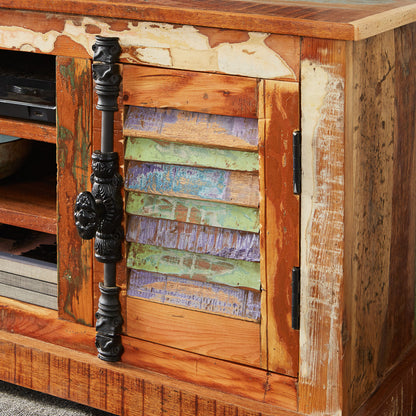 Reclaimed Style Tv Cabinet 2 Door