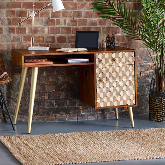 CNC Contemporary Writing Desk