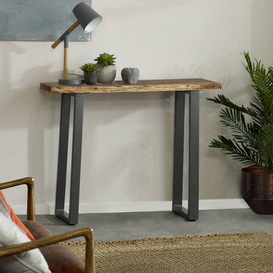 Live Edge Live Style Console Table