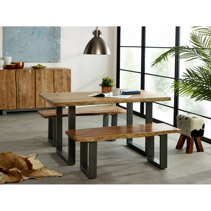 Live Edge Live Style Medium Bench