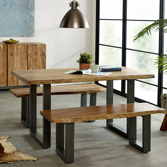 Live Edge Live Style Medium Bench