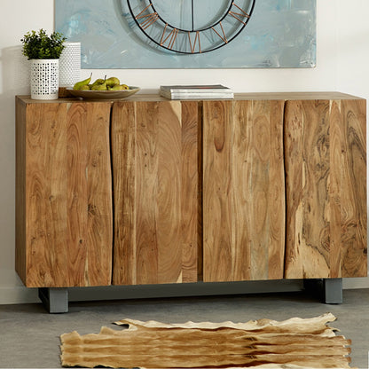 Live Edge Live Style Large Sideboard 4 Drawer