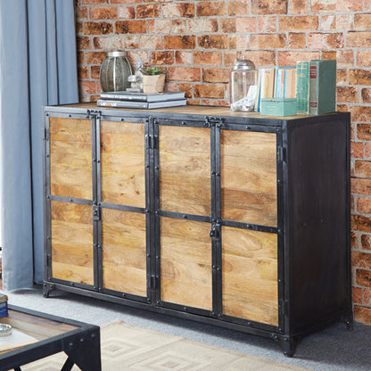 Industrial Range Large Sideboard