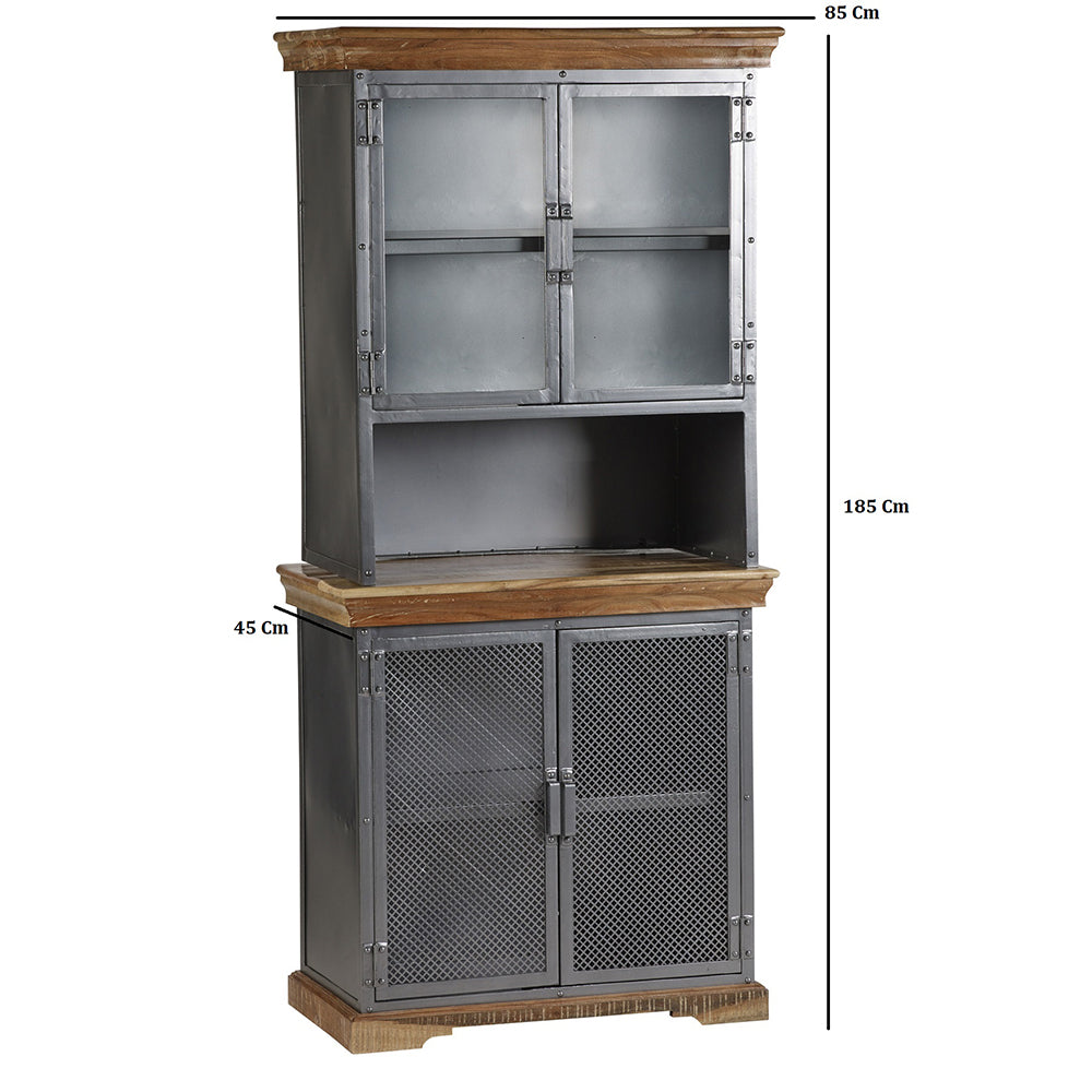 Industrial Range Bookcase 2 Part