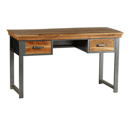 Industrial Range 2 Drawer Writing Desk