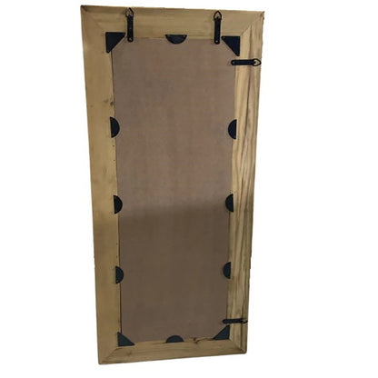Driftwood With Reclaimed Wood Wall Mirror Frame Large