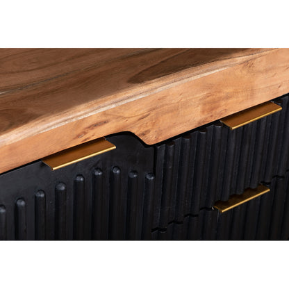 Industrial Range Sideboard With 4 Drawer & 2 Door