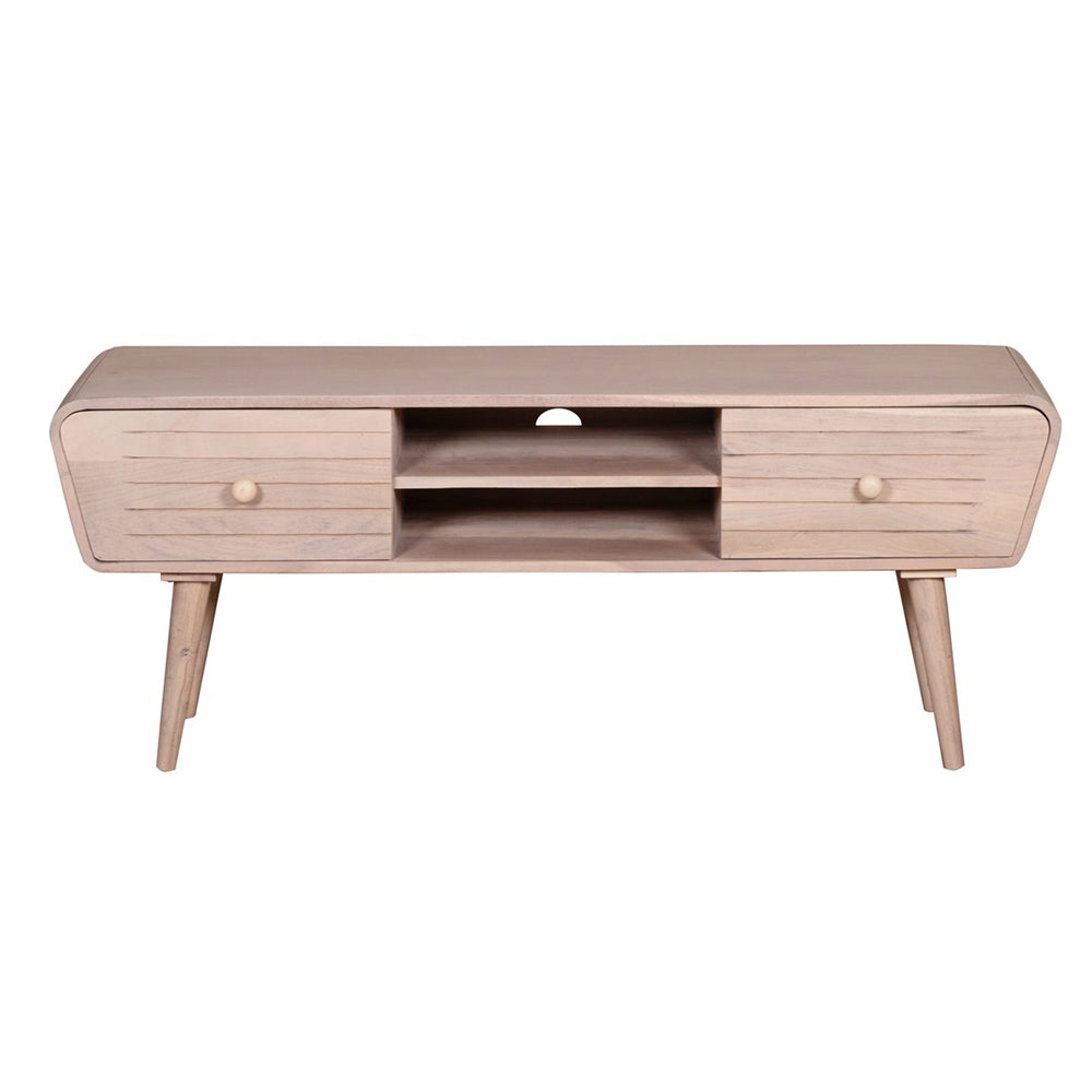 Stylish Gray 4 Drawer TV Board