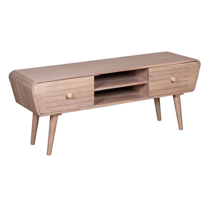 Stylish Gray 4 Drawer TV Board