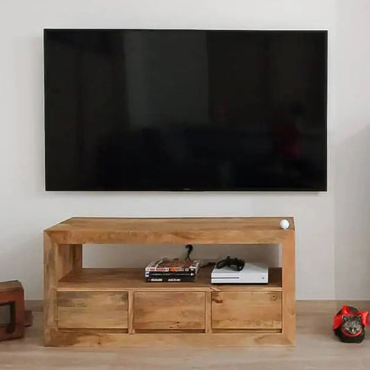 Amiya 3 Drawer TV Cabinet