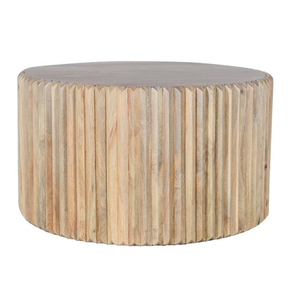 Casablanca Carved Round Coffee Table
