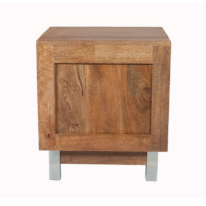 Waves 2 Drawer Bedside Table