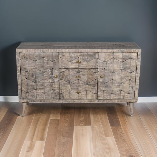 Planet Green 2 Door 3 Drawer Sideboard