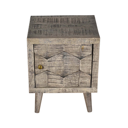 Planet Green 1 Door Bedside Table