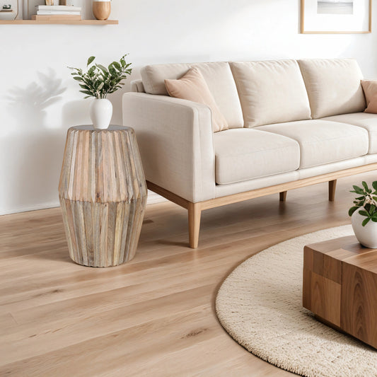 Casablanca Carved End Table
