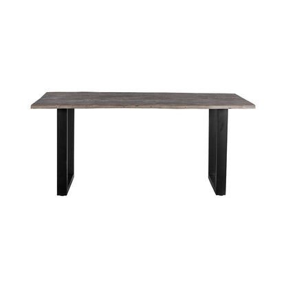 Live Edge Dining Table With 4 Seater Chair & 1 Bench