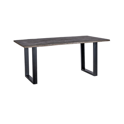 Live Edge Dining Table With 4 Seater Chair & 1 Bench
