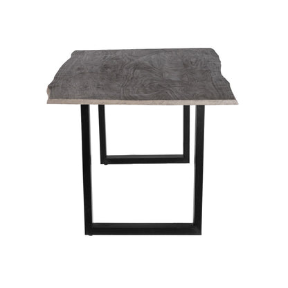 Live Edge Dining Table With 4 Seater Chair & 1 Bench