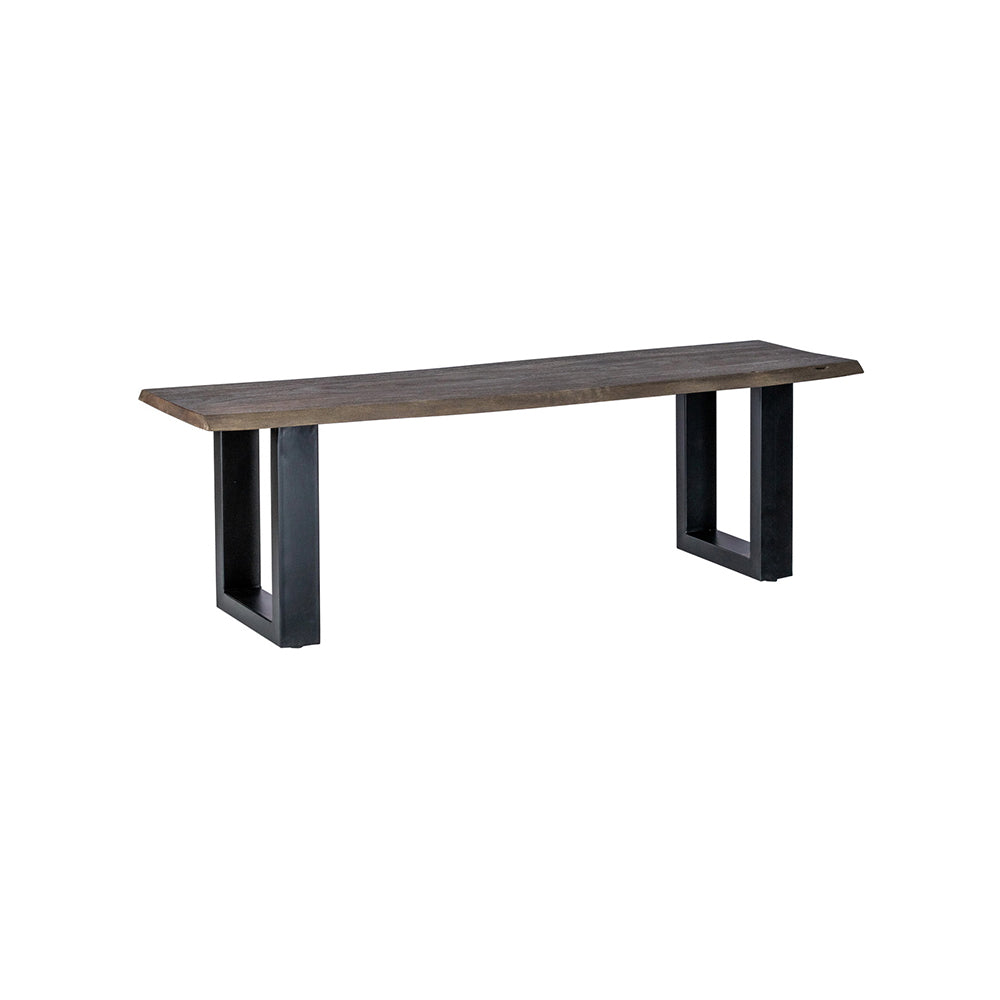 Live Edge Dining Table With 4 Seater Chair & 1 Bench