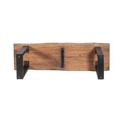 Live Edge Dining Table With 4 Seater Chair & 1 Bench