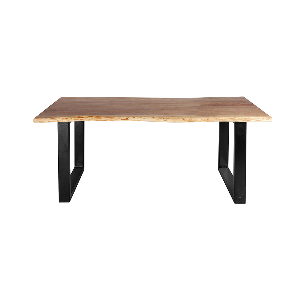 Live Edge Dining Table With 8 Seater Chair