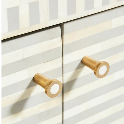Elegant Vine Light Grey Sideboard