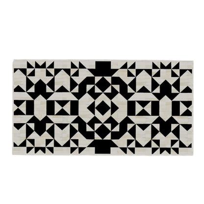 Eternal Bloom Black Coffee Table