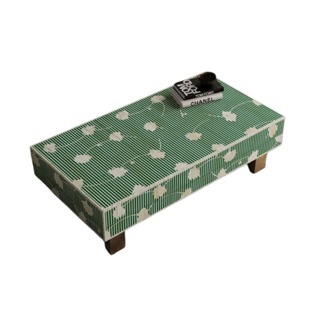 Eternal Bloom Green Coffee Table