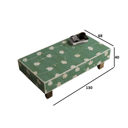 Eternal Bloom Green Coffee Table