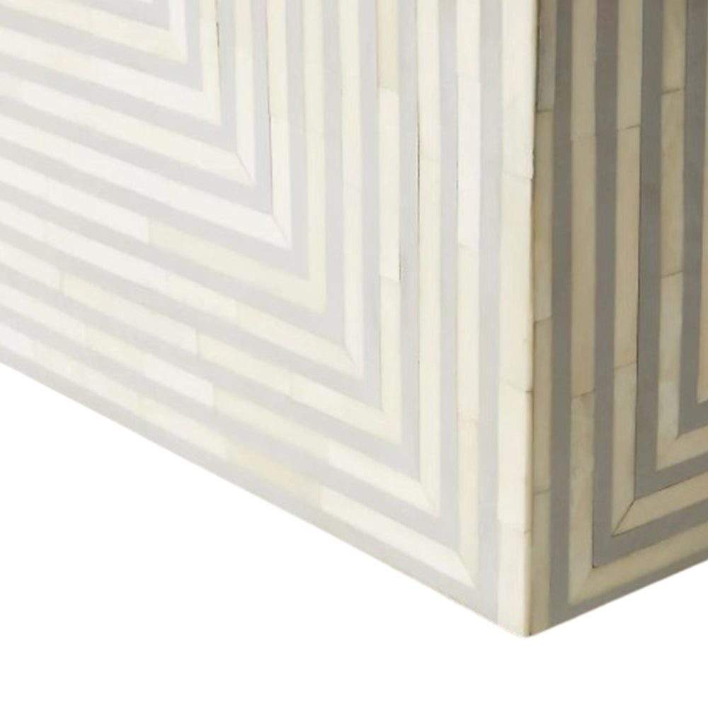 Eternal Bloom Grey Coffee Table