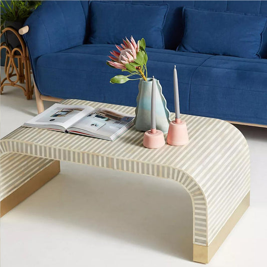Heritage Elegance Grey Coffee Table
