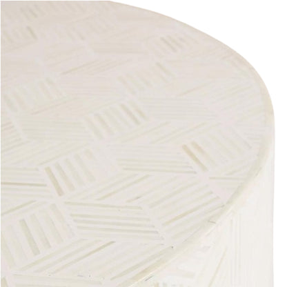 Moroccan Luxe White Coffee Table