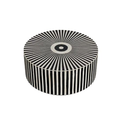 Timeless Geometry Black Coffee Table