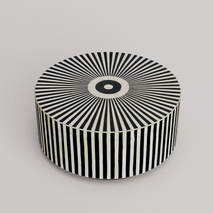 Timeless Geometry Black Coffee Table