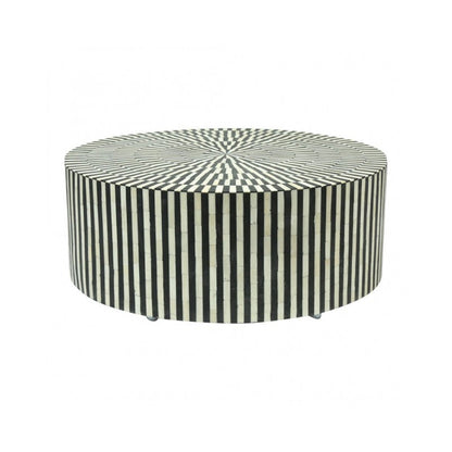 Timeless Geometry Black Coffee Table