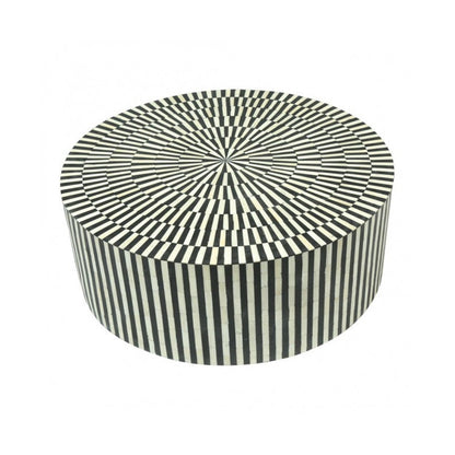 Timeless Geometry Black Coffee Table
