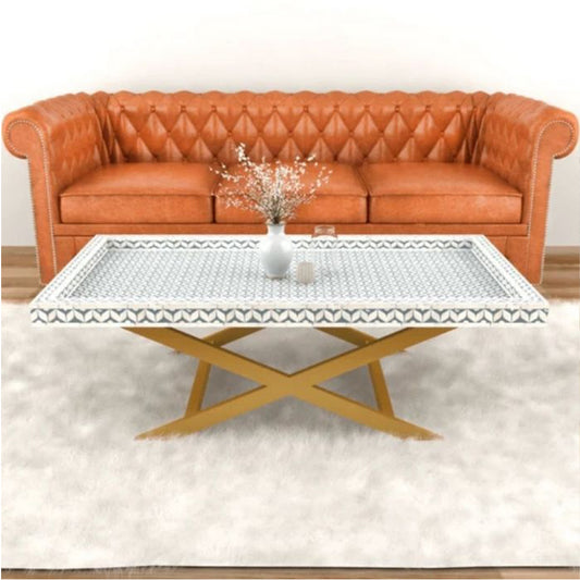 Chevron Charm Grey Coffee Table