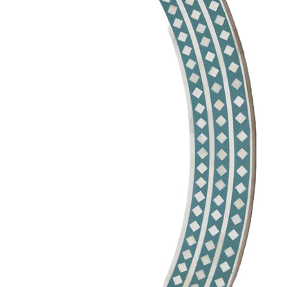 Classic Grace Inlay Light Green Mirror