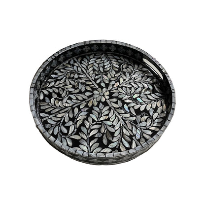 Stylish Decor Black Tray