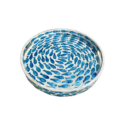 Stylish Decor Blue Tray