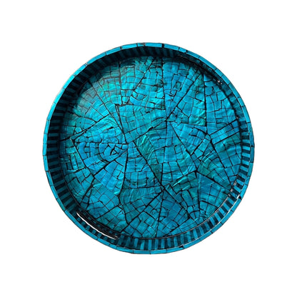 Stylish Decor Dark Blue Tray