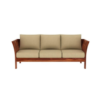 Artisana Wooden Sofa Set in 3+1+1 Seating