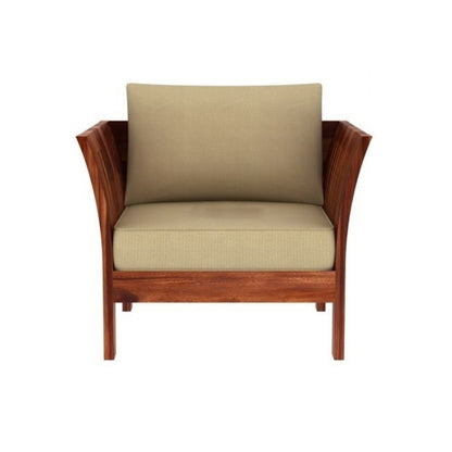 Artisana Wooden Sofa Set in 3+1+1 Seating