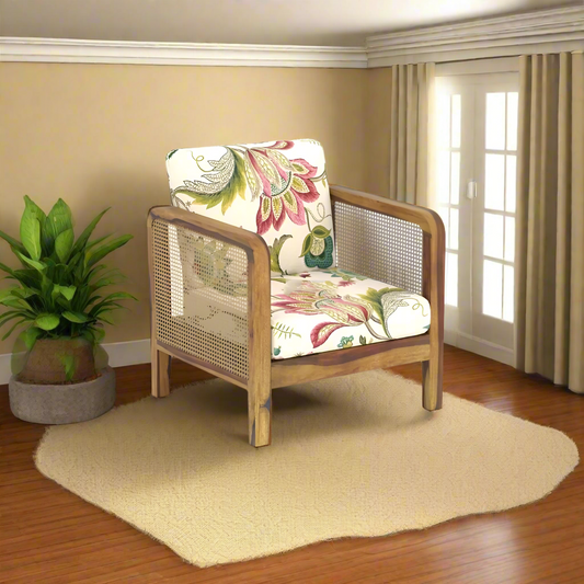 Elegant Wooden Single Seater – Timeless Design, Built to Last