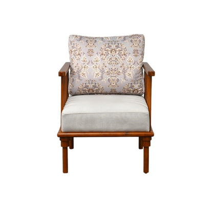 Kalpataru Wooden Sofa Set in 3+1+1 Seating