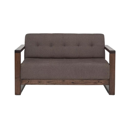 Button-Tufted 3-Seater Couch ooden Sofa Set in 3+1+1 Seating