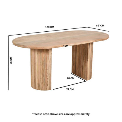 Rajsamand Furniture Wooden Dining Table With 6 Seater Chair