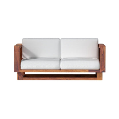 Contemporary Wooden Sofa Set  in 3+1+1 Seating