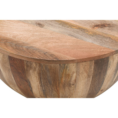 Rough Swan Timber Drum Coffee Table